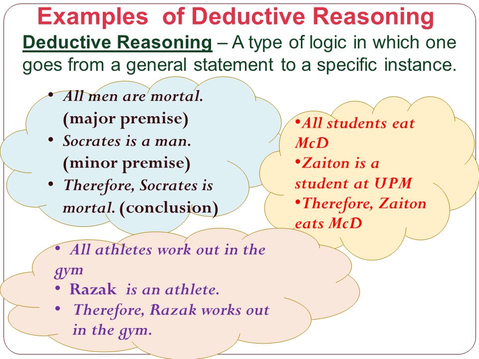 Deductive reasoning piaget sale